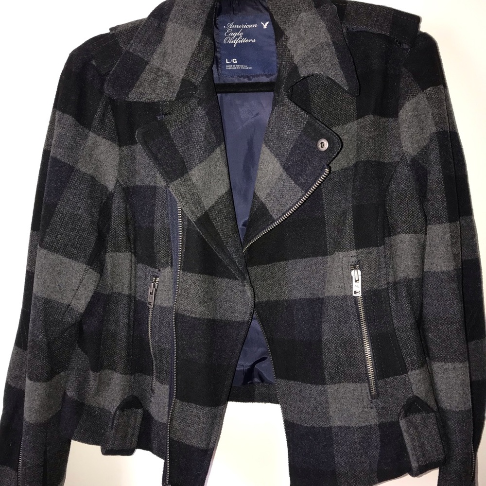 Wool Moto Jacket - Picture 3 of 3